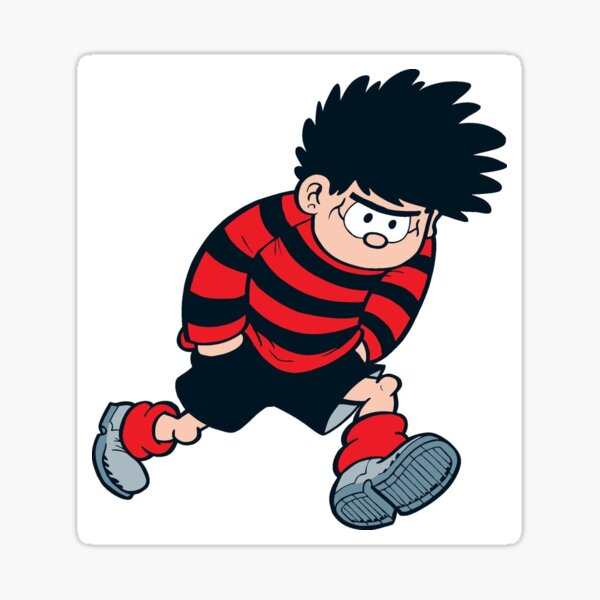 Dennis The Menace Stickers for Sale | Redbubble Dennis The Menace Stickers for Sale | Redbubble
