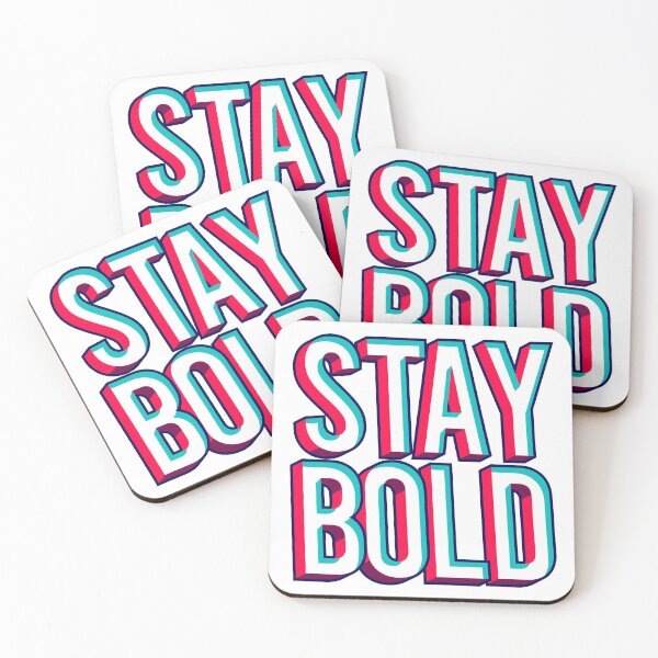 Item preview, stay bold designed and sold by HARUXGRAPHX.