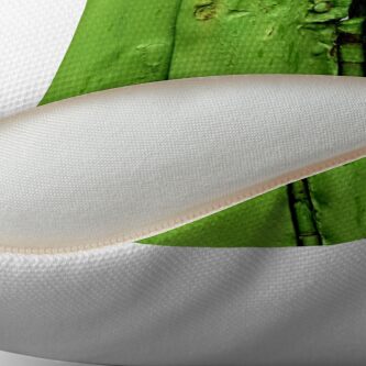 Thumbnail 2 of 3, Throw Pillow, Green Section designed and sold by Tiffany Dryburgh.