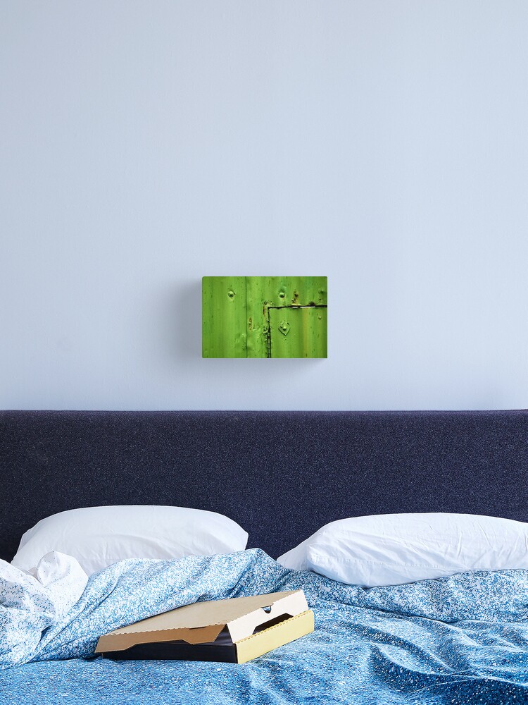 Thumbnail 1 of 3, Canvas Print, Green Section designed and sold by Tiffany Dryburgh.
