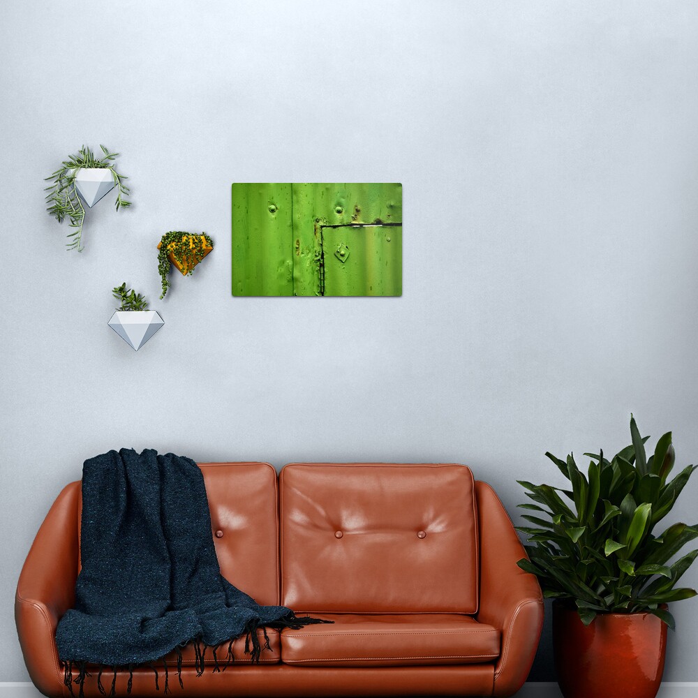 Green Section Metal Print
