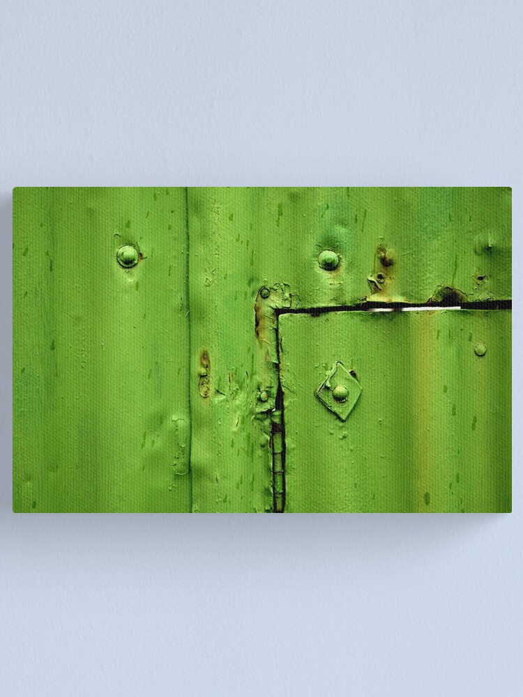 Thumbnail 2 of 3, Canvas Print, Green Section designed and sold by Tiffany Dryburgh.