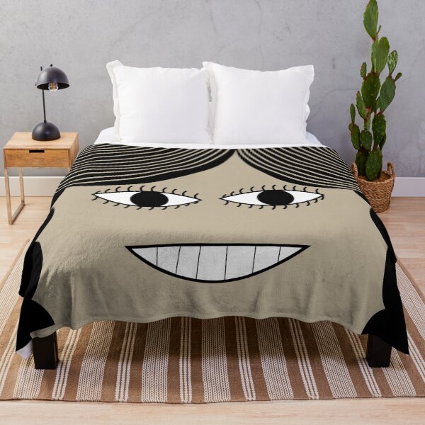 Item preview, Cute Brown Girl Smiling Face Abstract Face Art designed and sold by Nisha Prabhu.