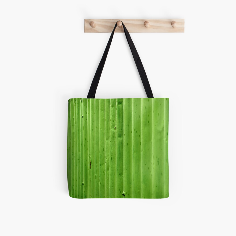 Green Ripples Tote Bag