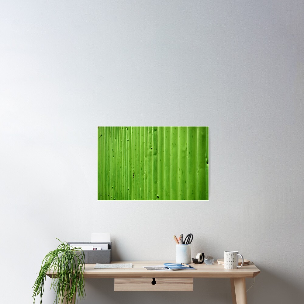 Green Ripples Poster