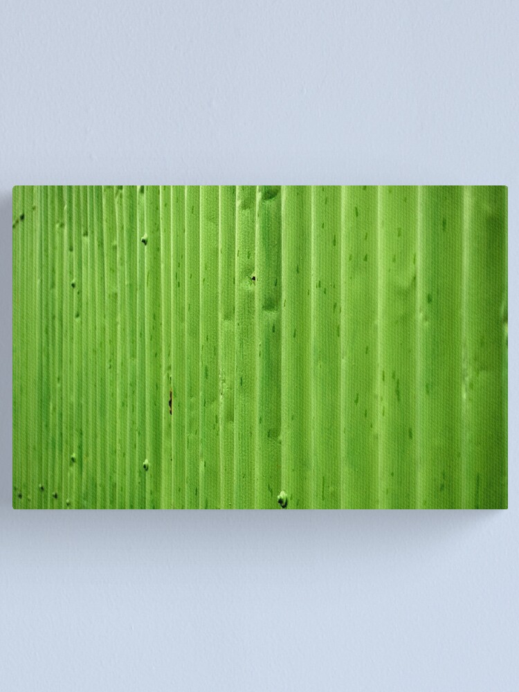 Alternate view of Green Ripples Canvas Print