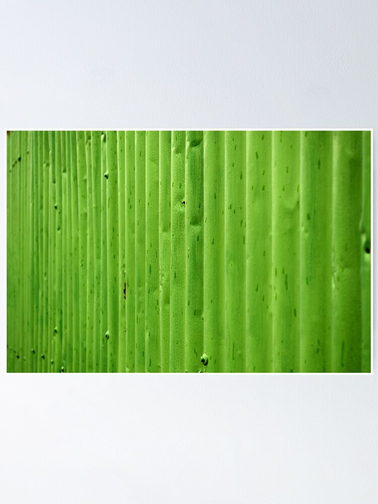 Alternate view of Green Ripples Poster