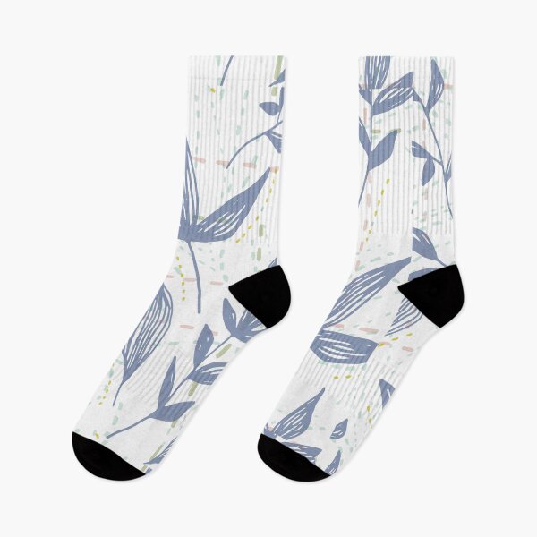 Item preview, Geometric leaves pattern designed and sold by Doucheka.