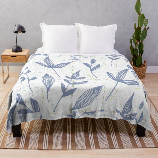 Item preview, Geometric leaves pattern designed and sold by Doucheka.