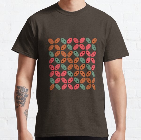 Modern Colorful Batik Kawung Classic T-Shirt