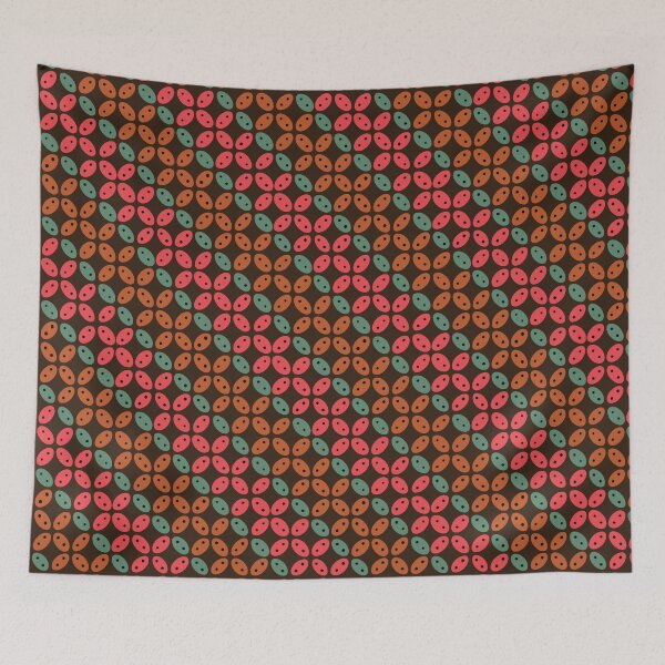 Item preview, Modern Colorful Batik Kawung designed and sold by suwarnaadi.
