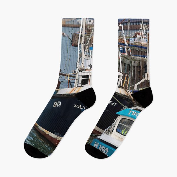 Item preview, Fishing boats and seagulls designed and sold by Violaman.