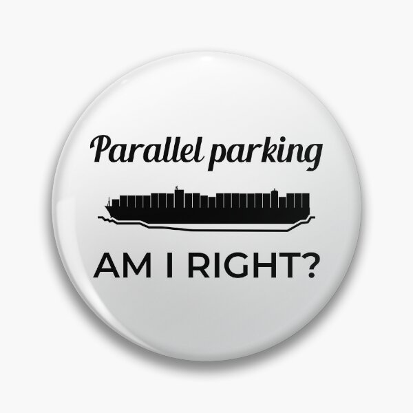 Item preview, Parallel Parking Ever Given Container Ship Stuck Suez Canal designed and sold by WPahat.