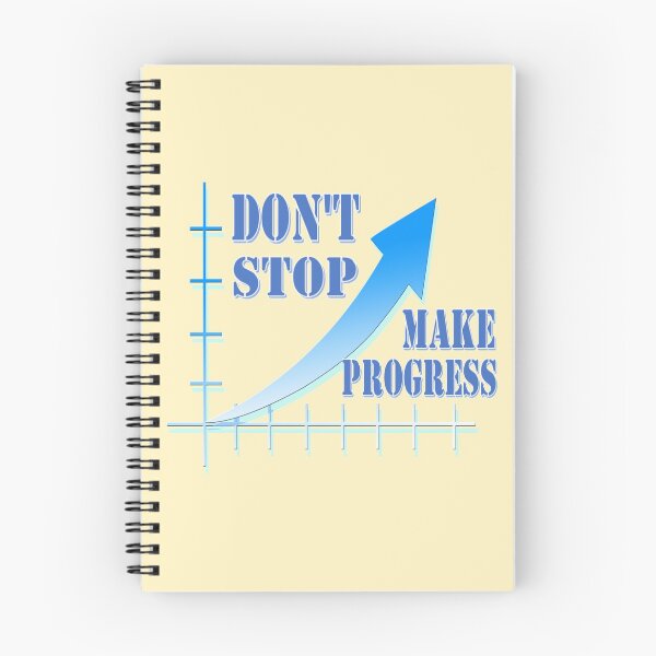 Item preview, Don't stop, make progress designed and sold by helenkaiy.