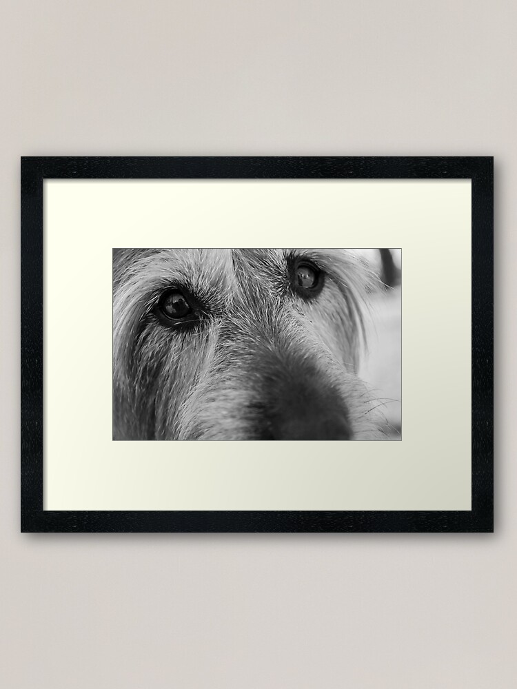 Alternate view of Thoughtful Framed Art Print