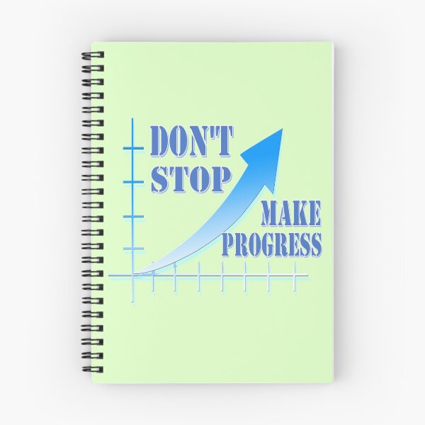 Item preview, Don't stop, make progress designed and sold by helenkaiy.
