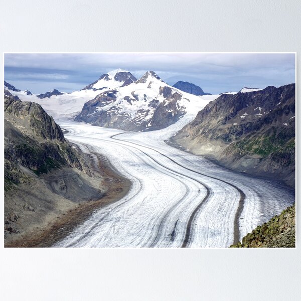 Item preview, Aletschgletscher Schweizer Alpen designed and sold by nikawanders.