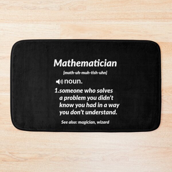 Item preview, Mathematician Definition Gift designed and sold by AwesomeWorld1.