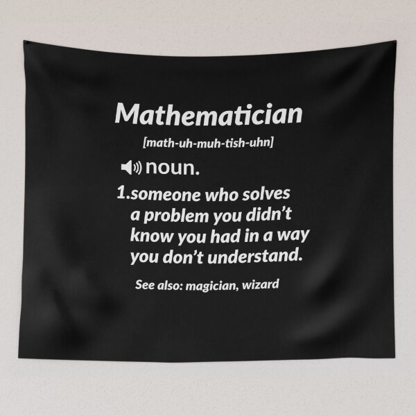 Item preview, Mathematician Definition Gift designed and sold by AwesomeWorld1.
