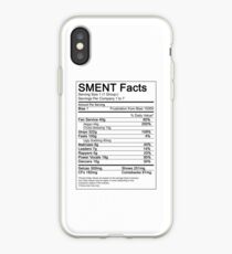 SMENT Nutrition Facts iPhone Case