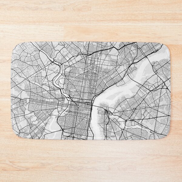 Item preview, Philadelphia City Map of the USA - Light designed and sold by deMAP.