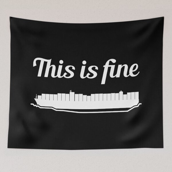 Item preview, This is Fine Ever Given Container Ship Stuck Suez Canal designed and sold by WPahat.