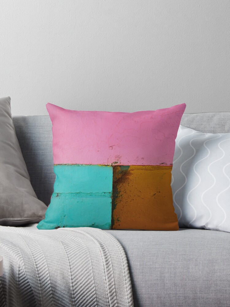 Thumbnail 1 of 3, Throw Pillow, A Meeting at the Corner designed and sold by Tiffany Dryburgh.