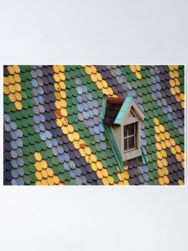 Thumbnail 2 of 3, Poster, Rooftop Window, St Stephen's designed and sold by Tiffany Dryburgh.