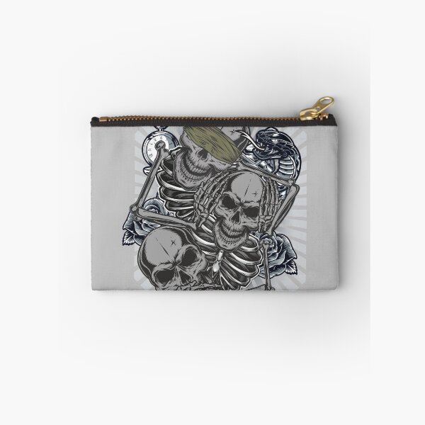Item preview, See No Evil, Hear No Evil Speak No Evil Skulls And Bones designed and sold by Dead-Famous.