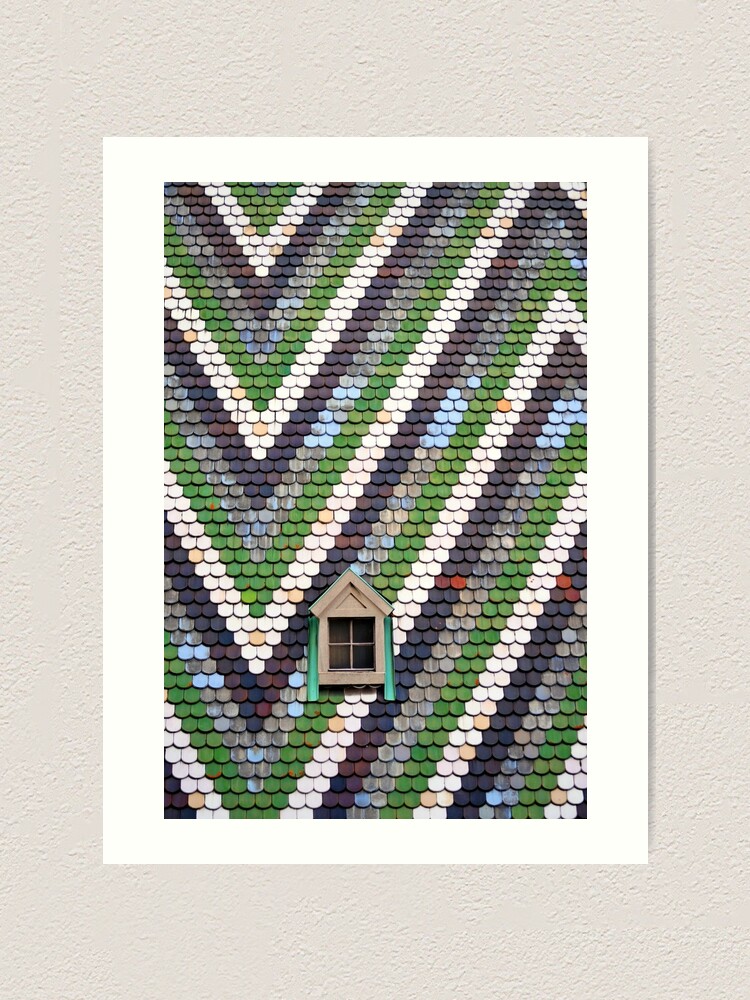 Alternate view of St Stephen's Rooftop Art Print