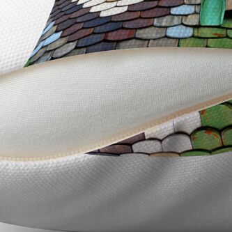 Alternate view of Window, Stephansdom Throw Pillow