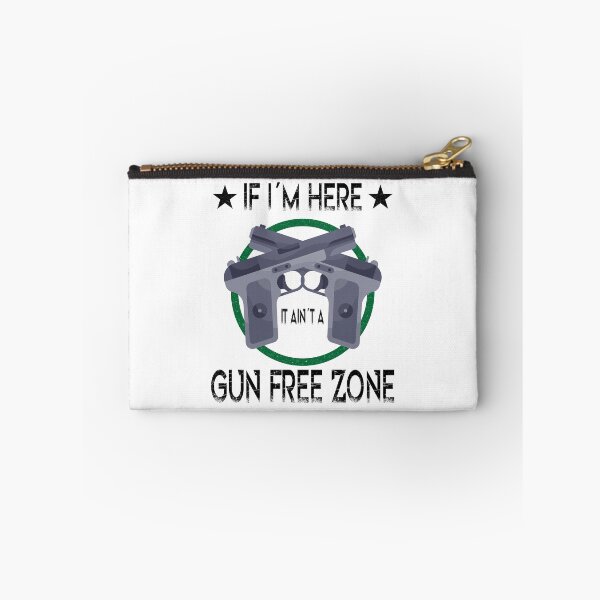 Item preview, GUN RIGHTS / GUN LOVER / 2ND AMENDMENT : no Gun Free Zone designed and sold by AndreasMei.