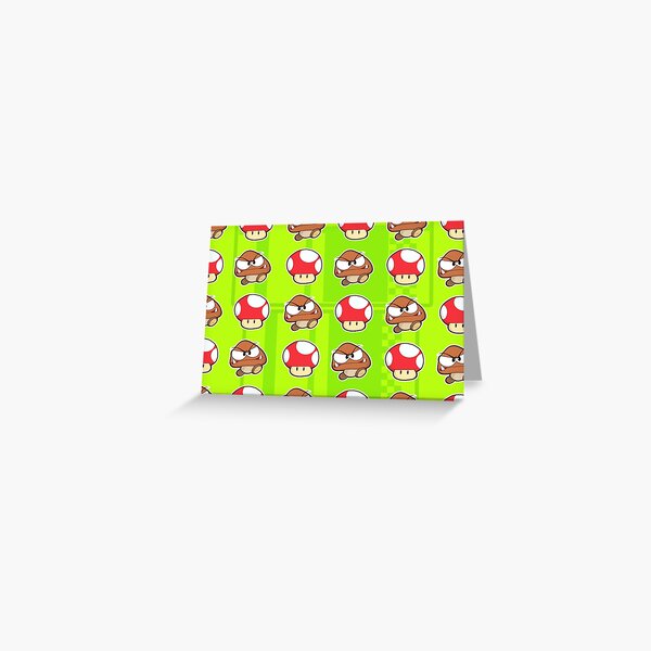 Goomba Shrooms Greeting Card