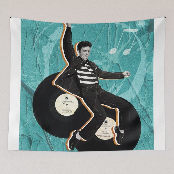 Item preview, Rock music Dancer vintage art designed and sold by creatiwhizz.