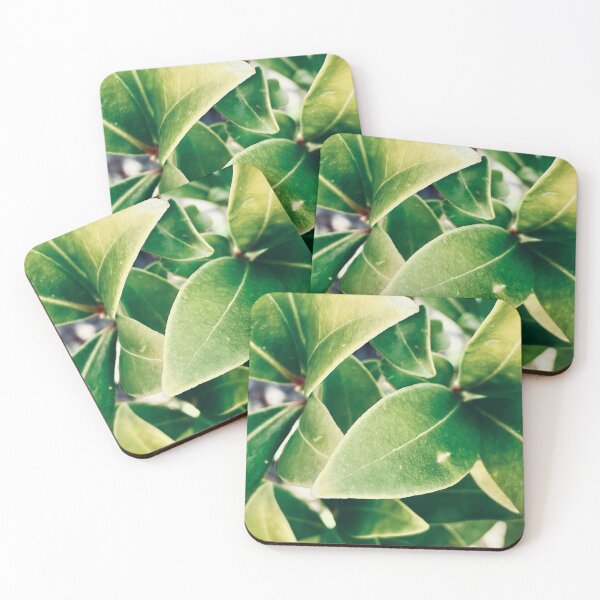 Item preview, Vibrant green leaves designed and sold by lightandbright.