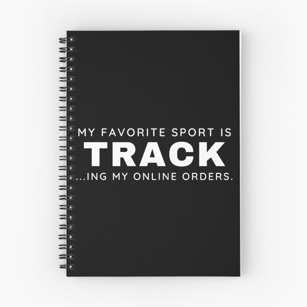 Item preview, My favorite sport is tracking my online order designed and sold by NikitaAg.