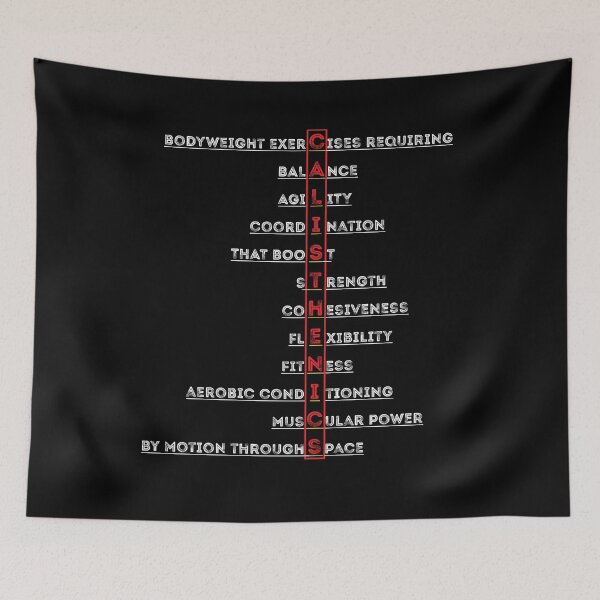 Item preview, Calisthenics Bodyweight Training I Muscle Up Human Flag  designed and sold by ShirtGalaxy.