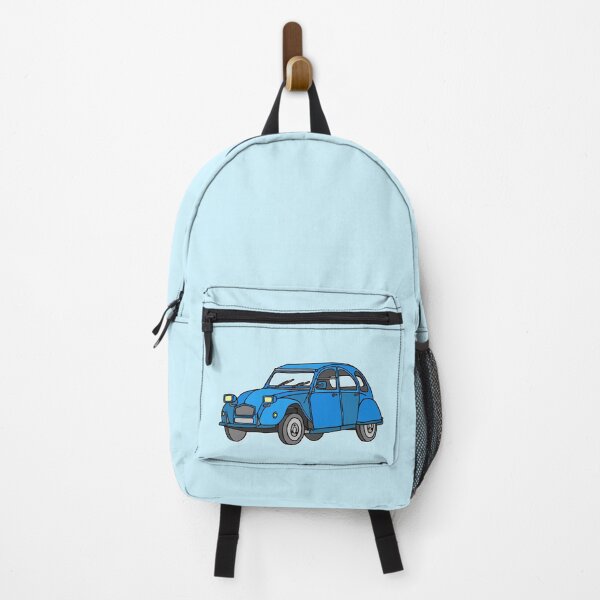 Item preview, Blue 2CV (deux chevaux) car designed and sold by Berlin-T-Shirt.