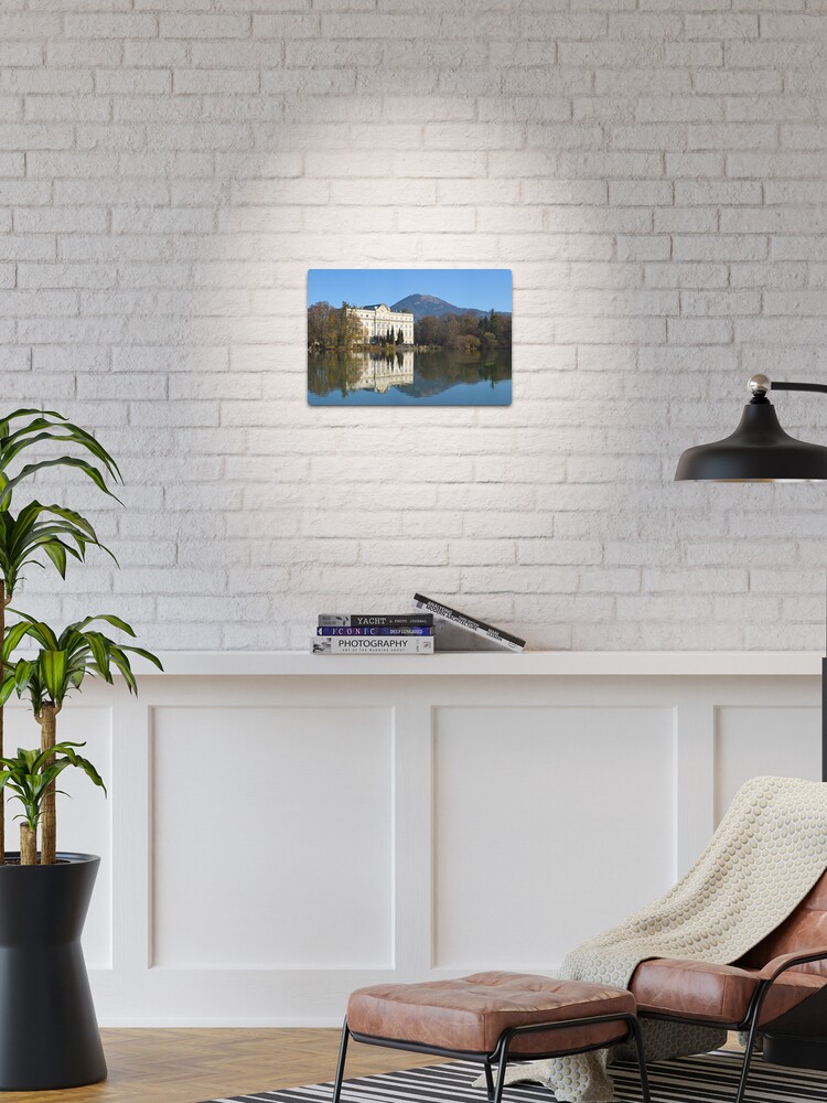 Thumbnail 1 of 4, Metal Print, A Sunny Day in Salzburg designed and sold by Tiffany Dryburgh.