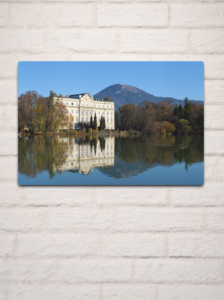 Thumbnail 2 of 4, Metal Print, A Sunny Day in Salzburg designed and sold by Tiffany Dryburgh.