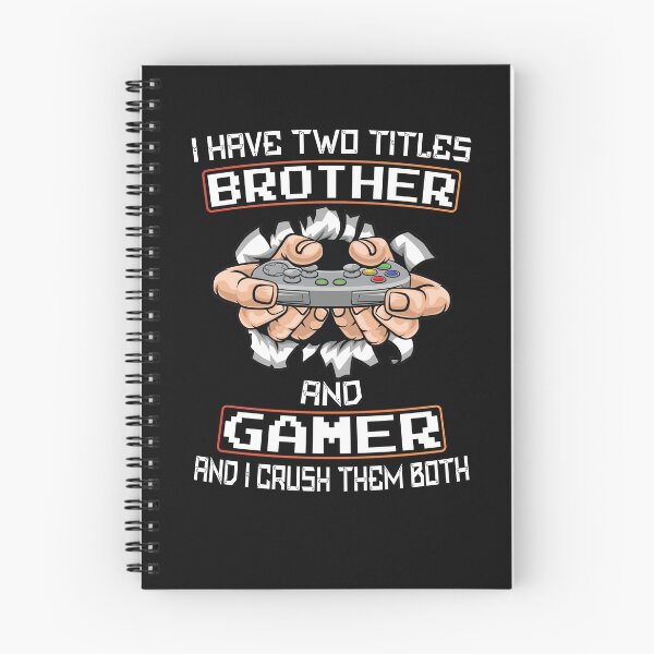 Item preview, I Have Two Titles Brother And Gamer Gaming T-Shirt designed and sold by Trendy Valley .