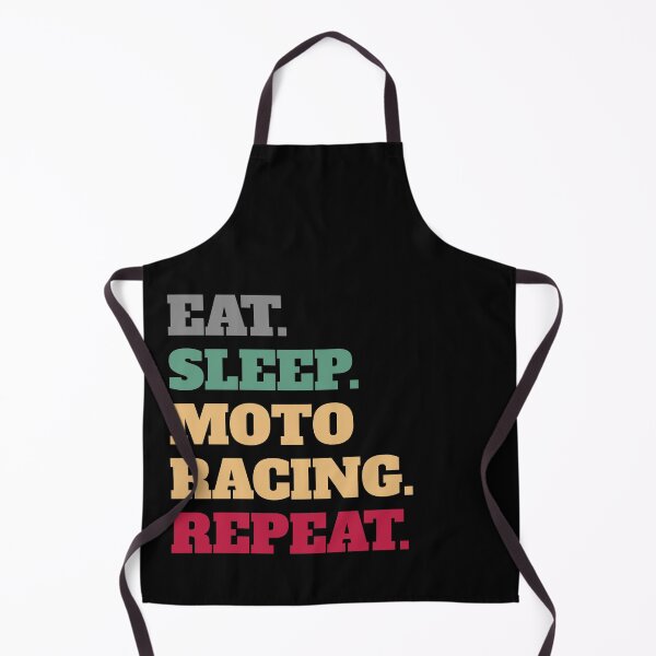 Item preview, Eat Sleep Motorcycle Racing Repeat designed and sold by Salvadax.