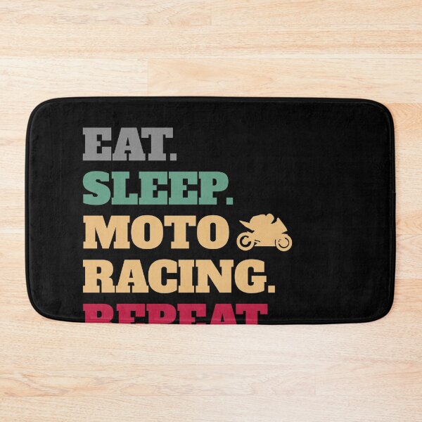 Item preview, Eat Sleep Moto Racing Repeat Gear designed and sold by Salvadax.