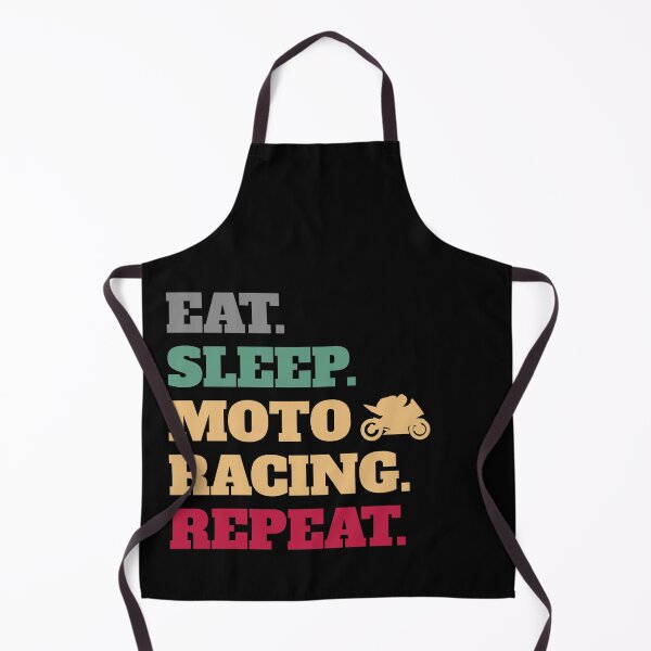 Item preview, Eat Sleep Moto Racing Repeat Gear designed and sold by Salvadax.