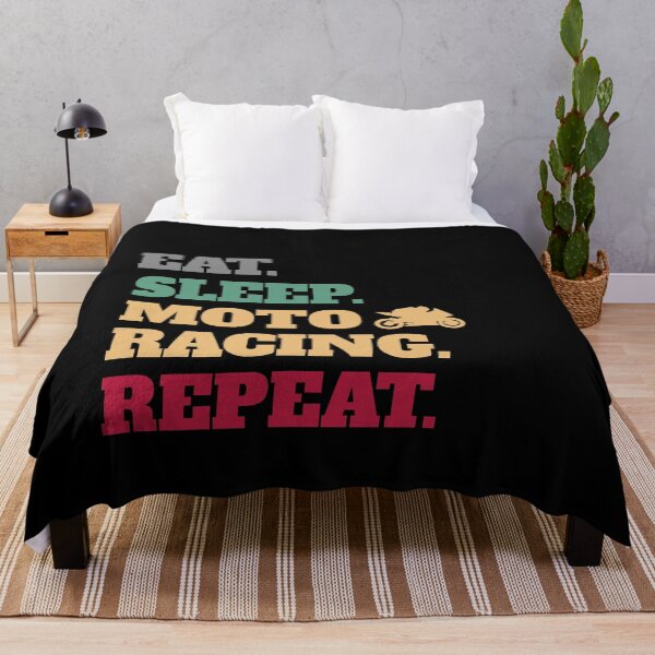 Item preview, Eat Sleep Moto Racing Repeat Gear designed and sold by Salvadax.