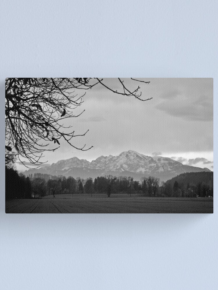 Alternate view of Autumn View of the Alps Canvas Print