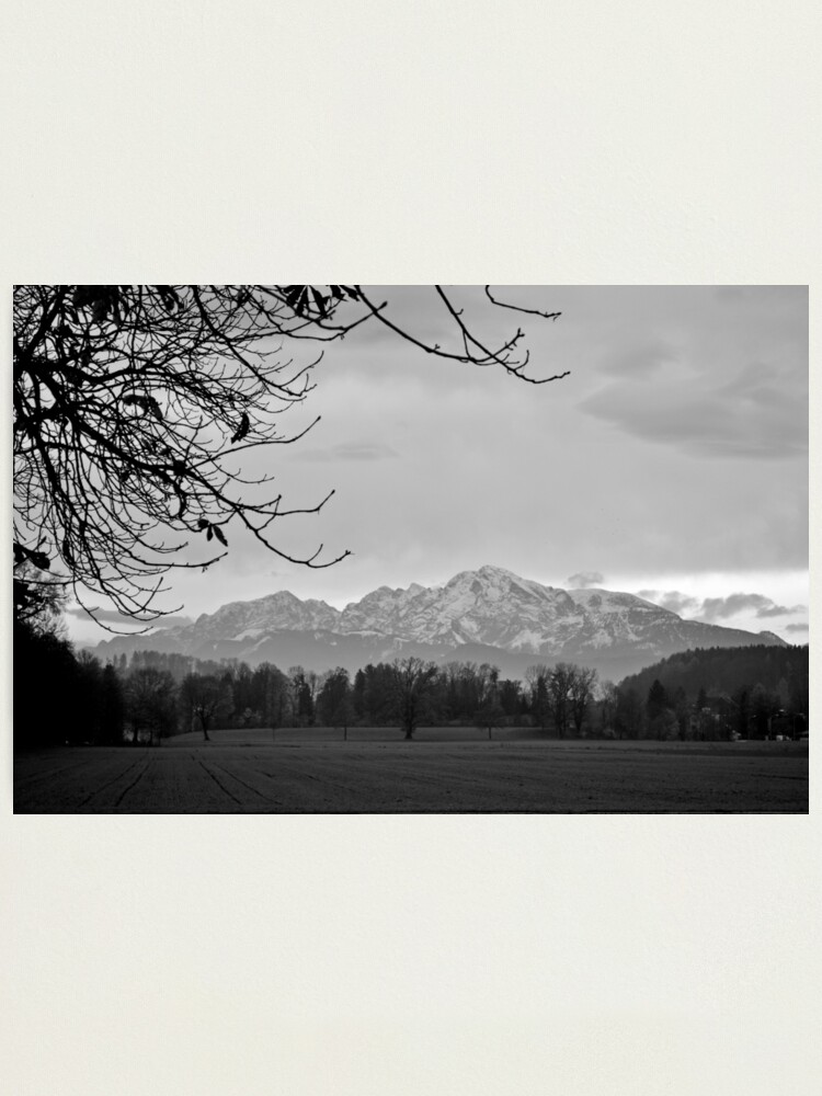 Alternate view of Autumn View of the Alps Photographic Print