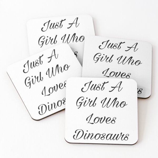 Item preview, Just A Girl Who Loves Dinosaurs designed and sold by Yeewen1234.