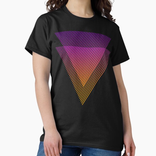 GEOMETRIC TRIANGLES Classic T-Shirt