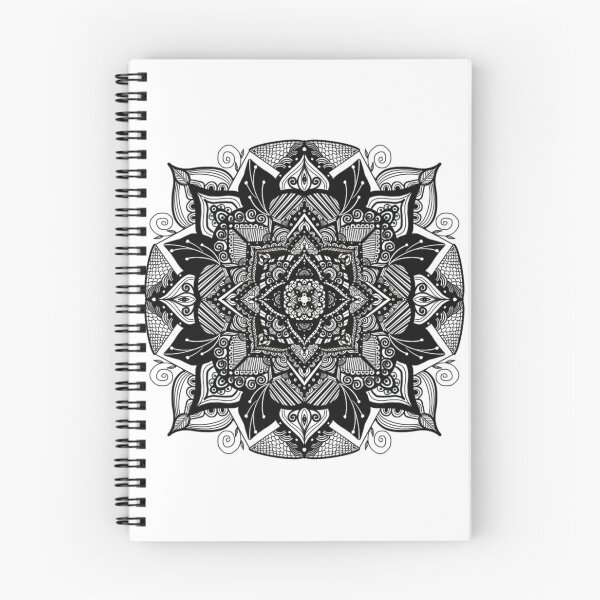 Item preview, Black and white mandala  designed and sold by lizamperini.